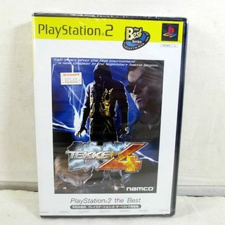 バンダイナムコエンターテインメント(BANDAI NAMCO Entertainment)の新品　PS2　PlayStation2 鉄拳4 未開封(家庭用ゲームソフト)