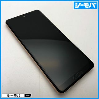 シャープ(SHARP)の1161スマホ AQUOS sense4 SH-41A SIMフリー ピンク美品(スマートフォン本体)