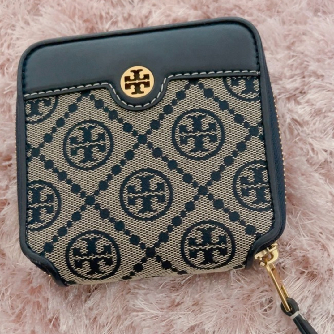 Tory Burch(トリーバーチ)のトリバーチ 財布/ Tモノグラム／ネイビー/ レディースのファッション小物(財布)の商品写真