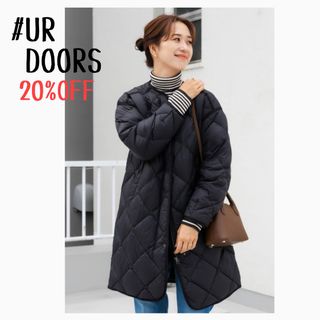 アーバンリサーチドアーズ(URBAN RESEARCH DOORS)の★新品未使用タグ付き★UR DOORS＊ライトダウンキルトコート(ダウンコート)