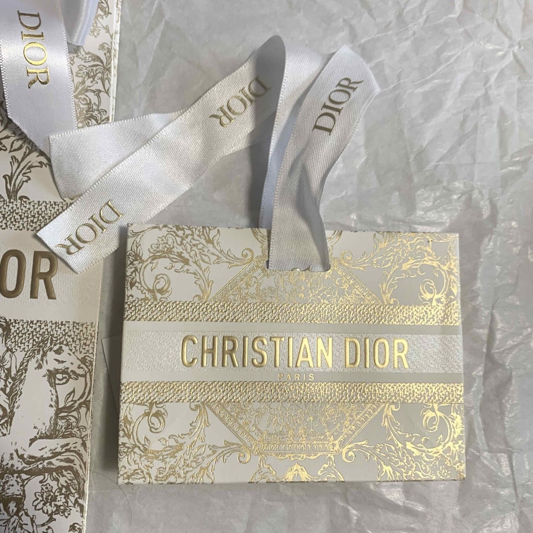 Dior(ディオール)のディオール ショッパー 折りたたみギフトボックス 2023 ホリデー クリスマス レディースのバッグ(ショップ袋)の商品写真
