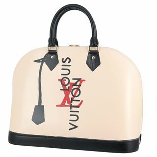 ルイヴィトン(LOUIS VUITTON)のルイヴィトン アルマGM カーフレザー トロンプルイユ ブラック ベージュ ハンドバッグ トートバッグ レディース 新品 新作 9393(ハンドバッグ)