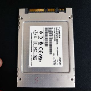 トウシバ(東芝)の中古ハードディスク SSD 256GB ノートPC用(PCパーツ)