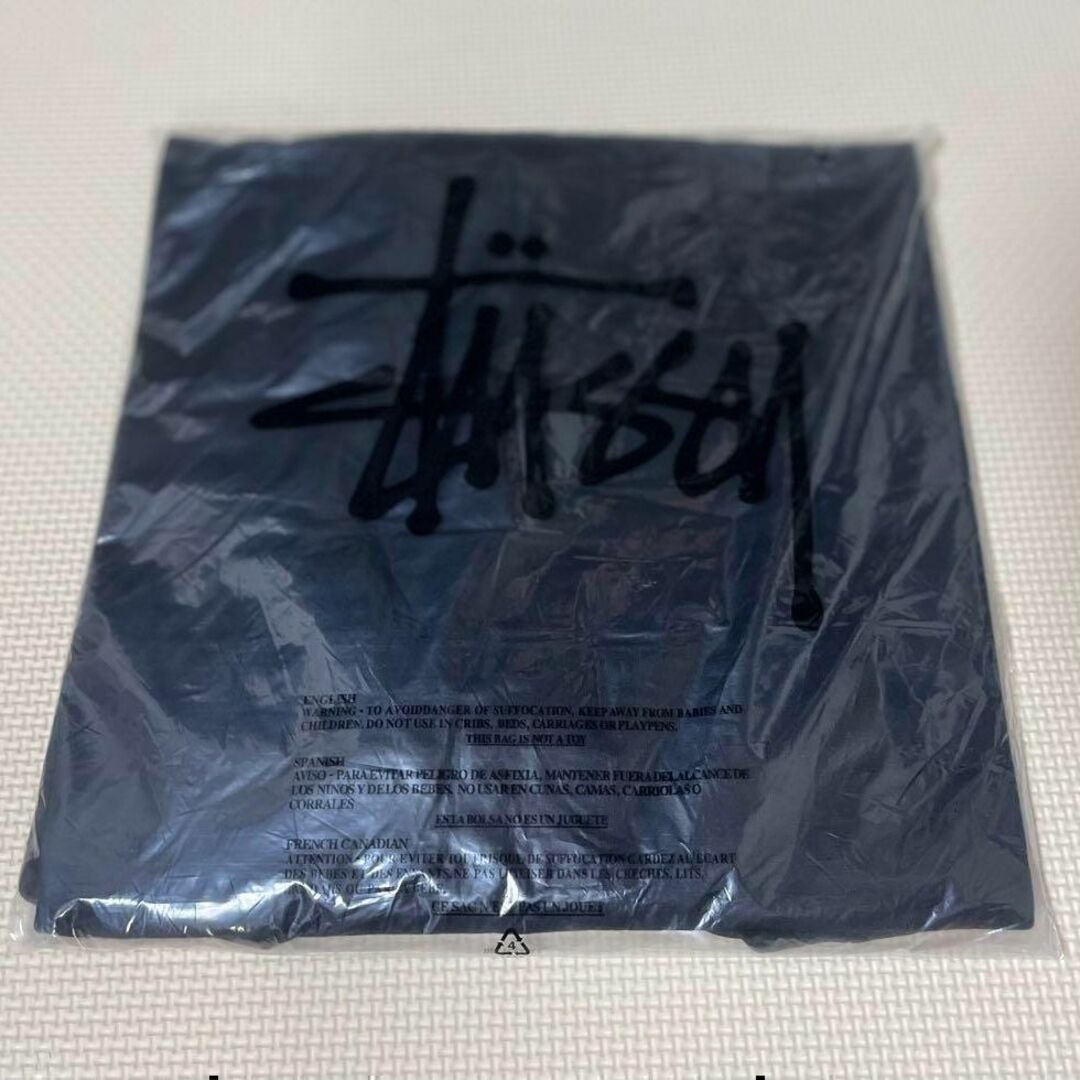 STUSSY(ステューシー)のステューシー BASIC STUSSY L/S TEE ロングスリーブ　黒　L メンズのトップス(Tシャツ/カットソー(七分/長袖))の商品写真