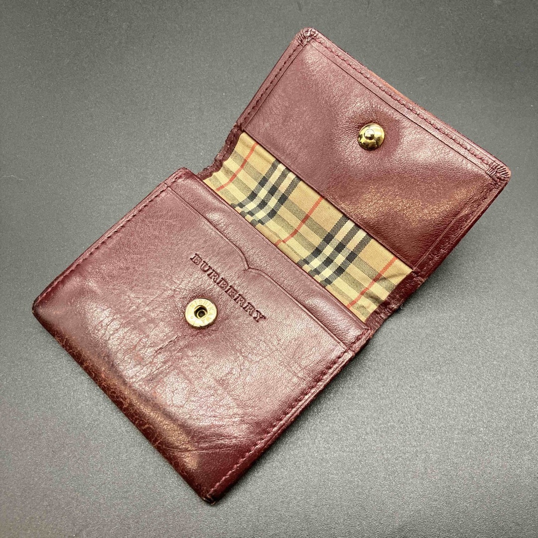 即決 BURBERRY バーバリー コインケース 小銭入れ
