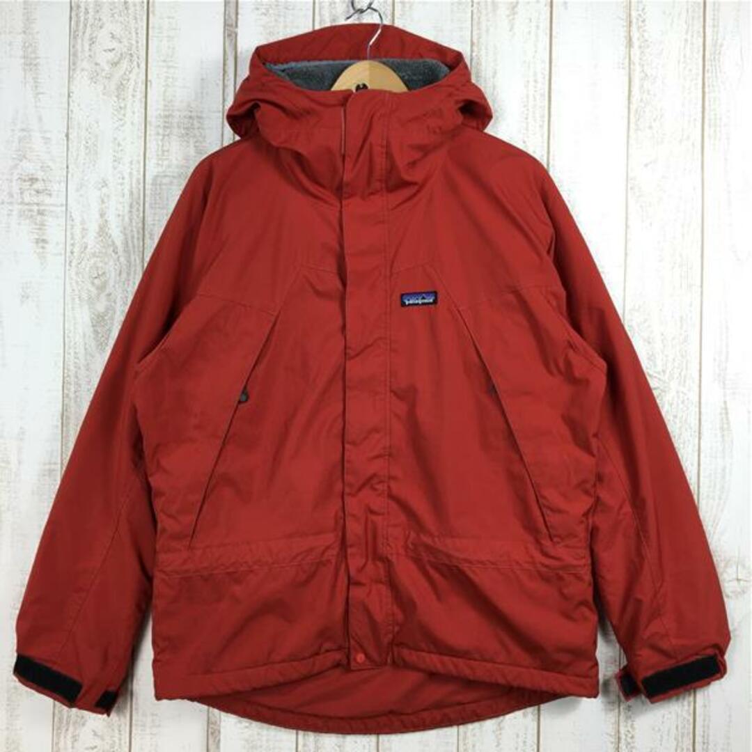 MENs S  パタゴニア 2003 インファーノ ジャケット Infumo Jacket フリース フーディ チリ 生産終了モデル 入手困難 PATAGONIA 84303 Chili レッド系78cmゆき丈