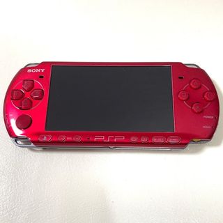 PlayStation Portable - PSP 3000 ラディアント レッド 本体 PSP