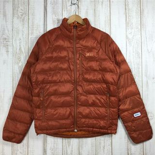 MENs M  アールイーアイ ストラトクラウド ジャケット Stratocloud Jacket PrimaLoft Silver Down Blend ダウン 化繊インサレーション 生産終了モデル 入手困難 REI Light Paprika オレンジ系(その他)