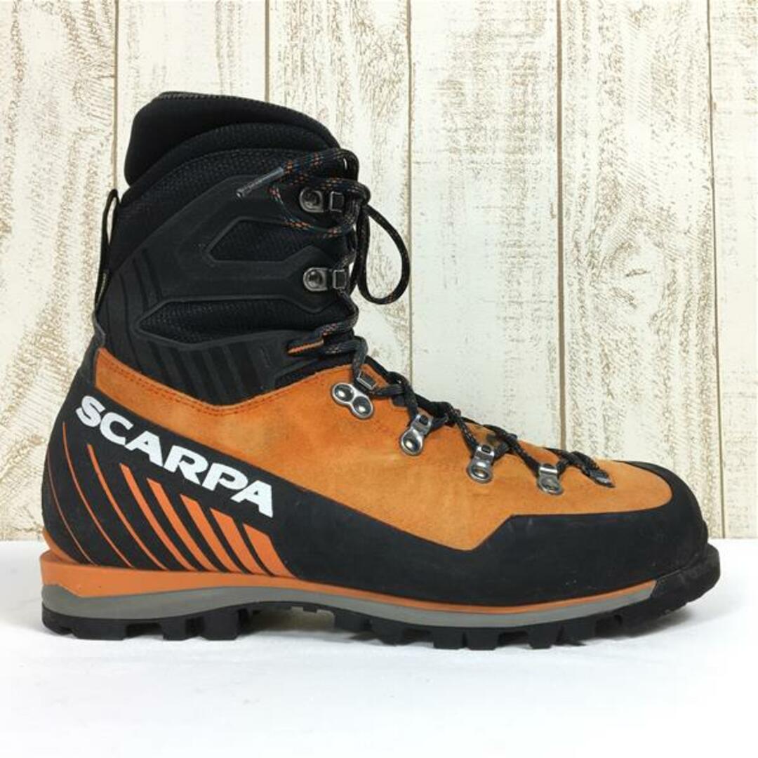 SCARPA(スカルパ)のMENs 26.7cm  スカルパ モンブランプロ ゴアテックス Mont Blanc Pro GTX 冬期 マウンテニアリングブーツ SCARPA SC23212 トニック/ブラック オレンジ系 メンズのメンズ その他(その他)の商品写真