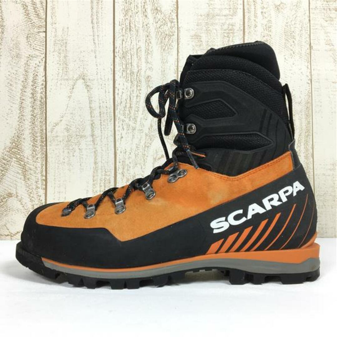 SCARPA(スカルパ)のMENs 26.7cm  スカルパ モンブランプロ ゴアテックス Mont Blanc Pro GTX 冬期 マウンテニアリングブーツ SCARPA SC23212 トニック/ブラック オレンジ系 メンズのメンズ その他(その他)の商品写真