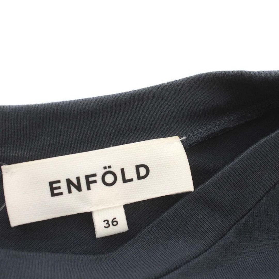 ENFOLD(エンフォルド)のENFOLD レイヤード セットアップ ワンピース ロング 36 黄色 グレー レディースのワンピース(ロングワンピース/マキシワンピース)の商品写真