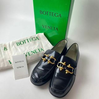 新品 未使用 ボッテガ BOTTEGA VENETA ムッシュ ローファー 38