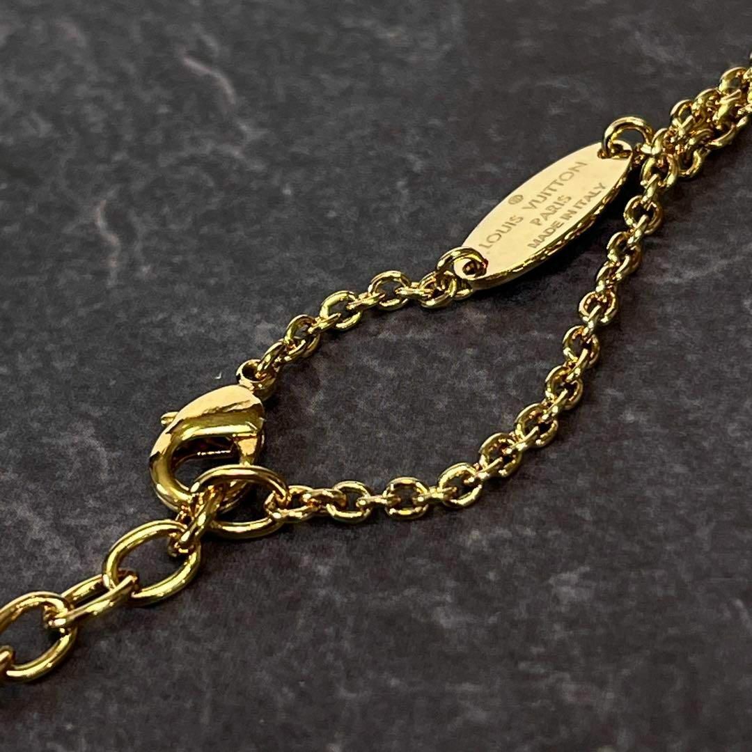 LOUIS VUITTON(ルイヴィトン)の【極美品】ルイヴィトン ネックレス　LV アイコニック M00596 レディースのアクセサリー(ネックレス)の商品写真