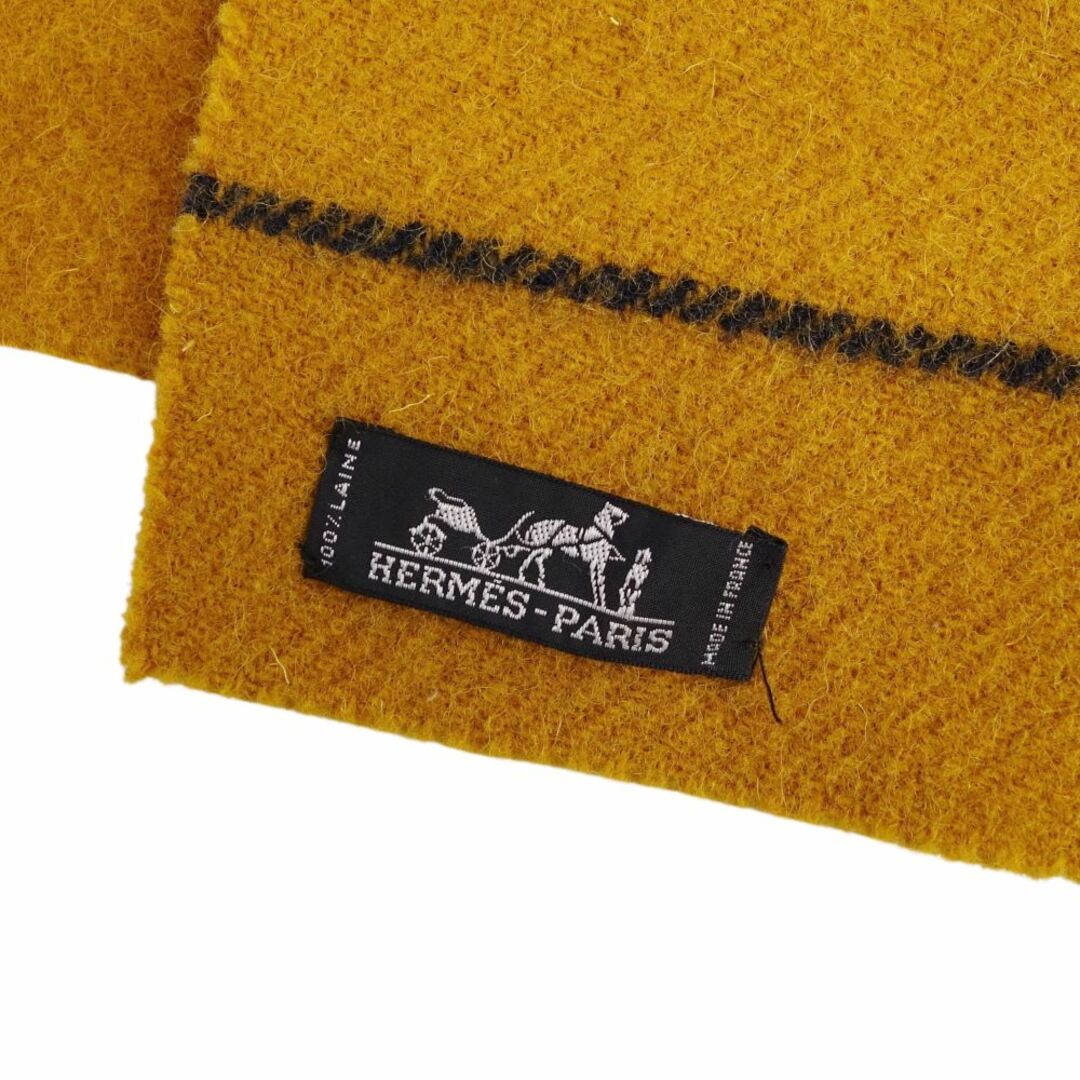 HERMES - 美品 エルメス HERMES マフラー ロカバール ストライプ HERMES - 美品 エルメス HERMES マフラー ロカバール ストライプ