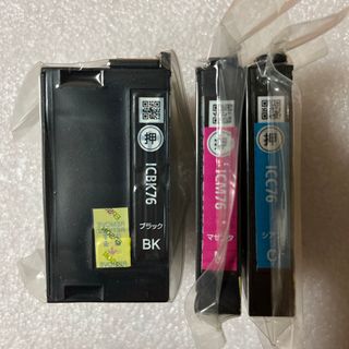 エプソン(EPSON)のEPSON  期限2026インクカートリッジ IC4CL76 3色　イエロー無し(その他)