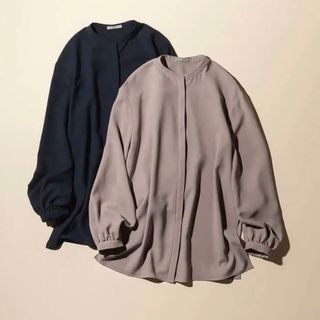 セオリーリュクス(Theory luxe)のtheory luxe 20AW 完売 ウォッシャブル スタンドカラー ブラウス(シャツ/ブラウス(長袖/七分))