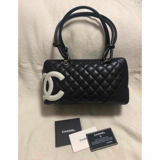 シャネル(CHANEL)のシャネル★カンボンライン★ボーリング ショルダーバッグ★美品(ショルダーバッグ)