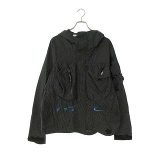 ナイキ(NIKE)のナイキ ×オフホワイト OFF-WHITE  NRG Jacket DN1749-010 格子柄ジップアップブルゾン メンズ XS(ブルゾン)