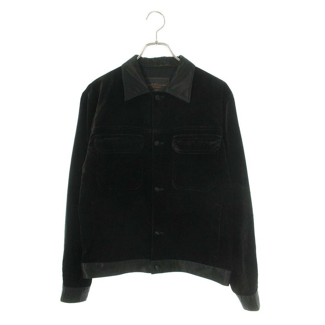 アンダーカバー 02AW M246 魔女期シルク切替ベロアブルゾン メンズ M