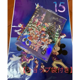 ディズニー(Disney)の香港ディズニー ミッキー ミニー ダッフィーフレンズ クリスマス リングノート(キャラクターグッズ)