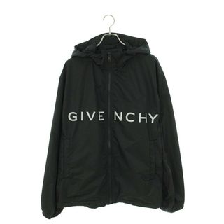 ジバンシィ(GIVENCHY)のジバンシィ  23AW  BM011313YT ロゴナイロンジップアップブルゾン メンズ 52(ブルゾン)