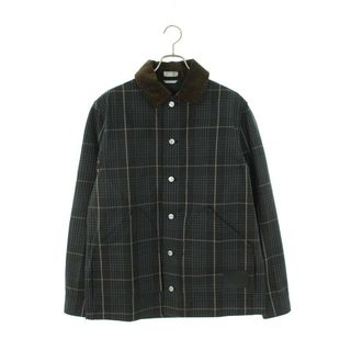 ディオール(Dior)のディオール  23AW  343D485AY536 ロゴパッチチェックオーバーサイズジャケット メンズ 46(その他)