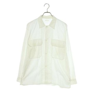 コモリ(COMOLI)のコモリ  22SS  V01-02016 空紡オックス C.P.O長袖シャツ メンズ 2(シャツ)