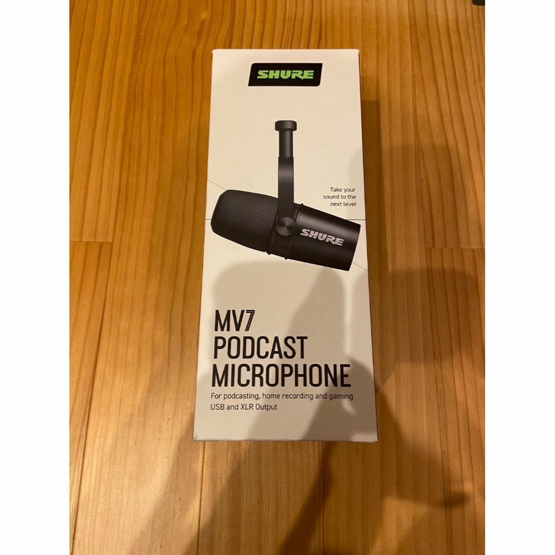 楽器SHURE MV7 PODCAST MICROPHONE