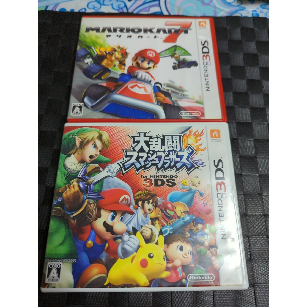 ニンテンドー3DS - 3DS マリオカート7 大乱闘スマッシュブラザーズの