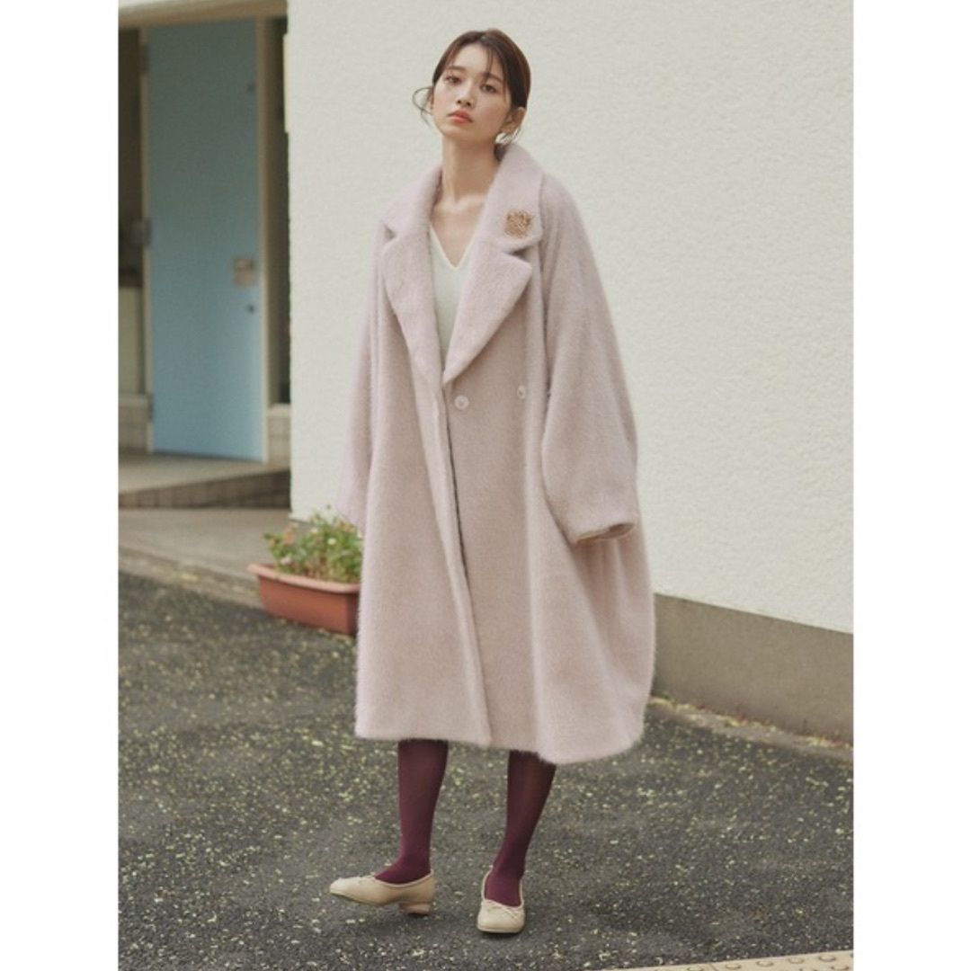 SNIDEL - シャギーコクーンコート snidel