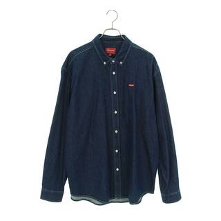 シュプリーム(Supreme)のシュプリーム  22AW  Small Box Shirt スモールボックスデニム長袖シャツ メンズ XL(シャツ)