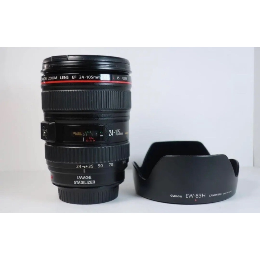 キャノン Canon EF24-105F4L IS USMの通販 by K's shop|ラクマ