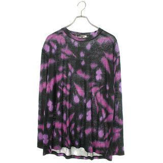 イザベルマラン(Isabel Marant)のイザベルマラン  21SS  21E016H プリントクルーネックリネン長袖カットソー メンズ S(Tシャツ/カットソー(七分/長袖))