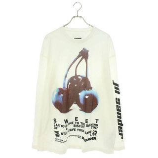 ジルサンダー(Jil Sander)のジルサンダー  23AW  J21G0135J20117 プリント長袖カットソー メンズ L(Tシャツ/カットソー(七分/長袖))