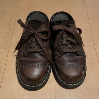 ドクターマーチン(Dr.Martens)のDr.Martens ドクターマーチン　サボ型レザーシューズ　UK4(ローファー/革靴)