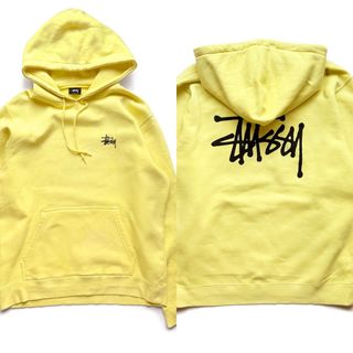 ステューシー(STUSSY)のStussy｜Basic Logo Hoodie／パーカー (Yellow／L)(パーカー)