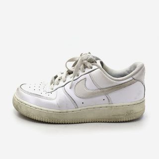 ナイキ(NIKE)のナイキ NIKE WMNS ウィメンズ エアフォースワン 07 オールホワイト(スニーカー)