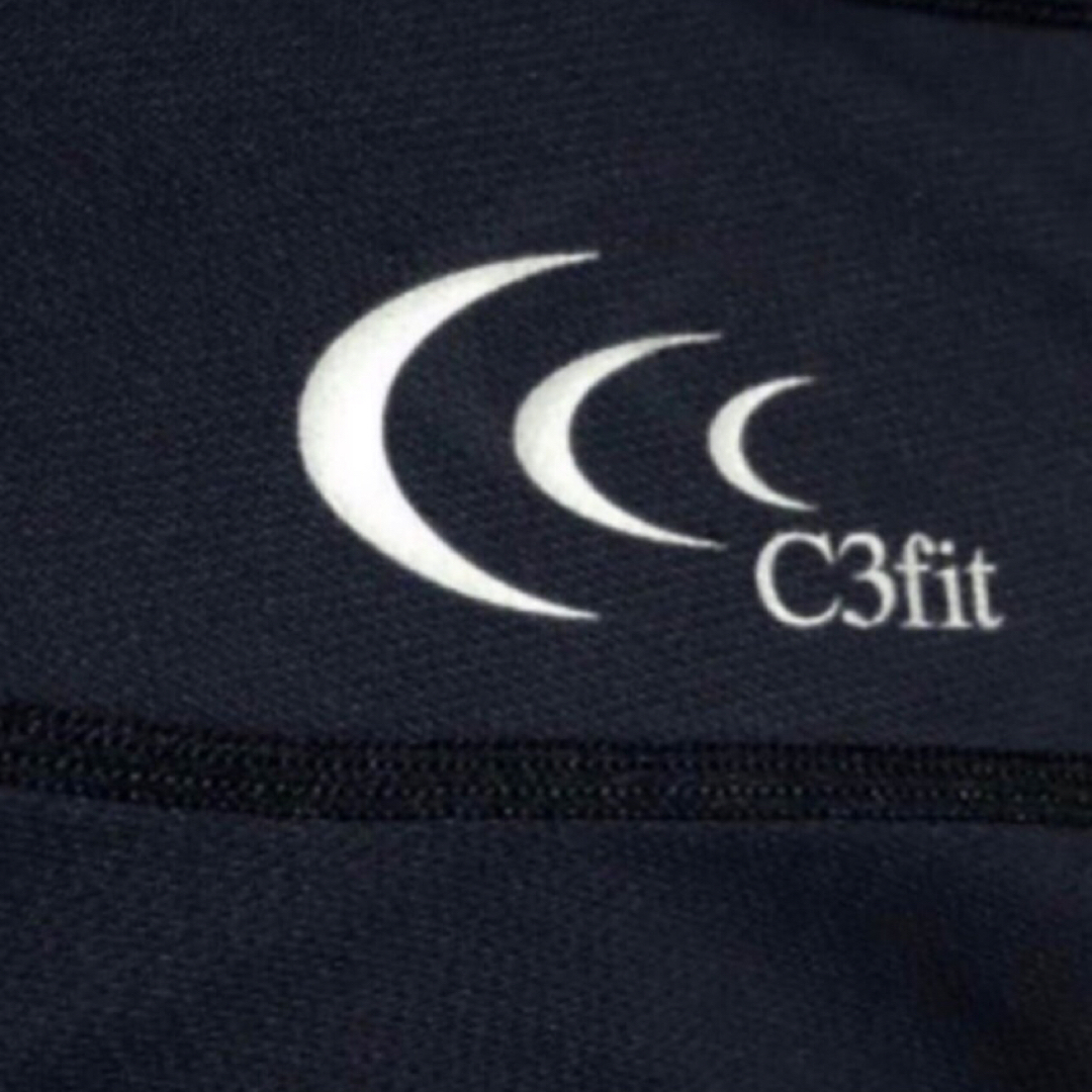 C3fit(シースリーフィット)のc3fit シースリーフィット エレメントロングタイツ レディースM ブラック スポーツ/アウトドアのランニング(ウェア)の商品写真