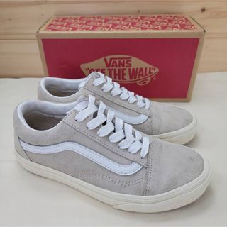 オールドスクール(OLD SKOOL（VANS）)のバンズ オールドスクール オールスエード ライト ベージュ 23㎝(スニーカー)