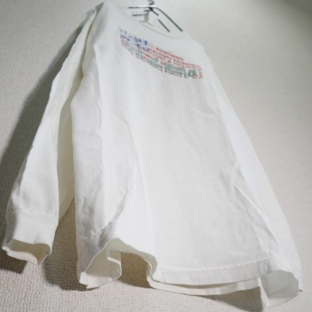 XLARGE(エクストララージ)の◆古着◆　希少90’ｓ　X-LARGE　ゴリラタグ　ホワイト長袖Tシャツ　 メンズのトップス(Tシャツ/カットソー(七分/長袖))の商品写真