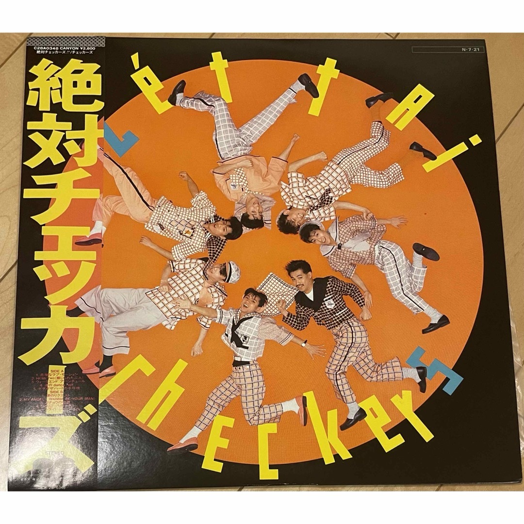 チェッカーズ LPレコード エンタメ/ホビーのCD(ポップス/ロック(邦楽))の商品写真