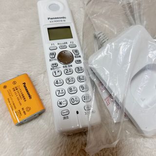 パナソニック(Panasonic)のパナソニックKX-FNK518-W 子機 新品(その他)