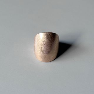 アメリヴィンテージ(Ameri VINTAGE)のVintage shell ring matte gold No.1182(リング(指輪))