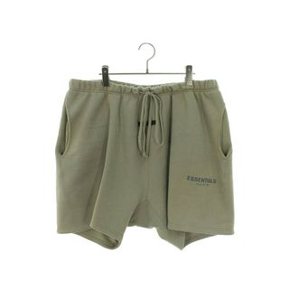 フィアオブゴッド(FEAR OF GOD)のフォグ  ESSENTIALS SWEAT SHORTS ラバーロゴスウェットハーフパンツ メンズ XL(ショートパンツ)