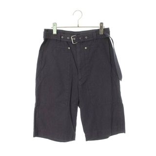 イザベルマラン(Isabel Marant)のイザベルマラン  21SS  21P005H ベルト付きリネン混ミリタリーハーフパンツ メンズ 38(ショートパンツ)