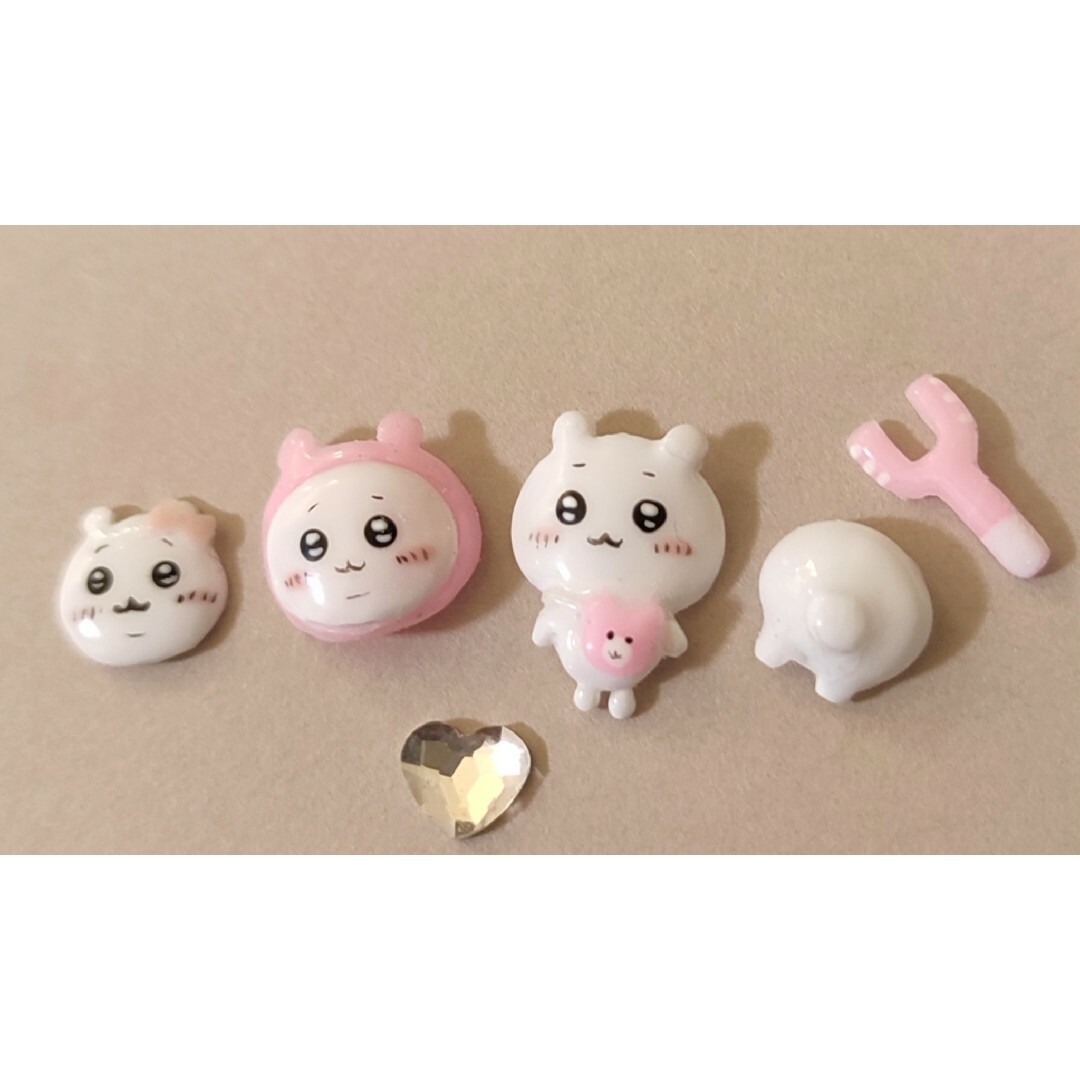 ちいかわ(チイカワ)のちいかわ ネイルパーツ (りらっくま♡様専用) コスメ/美容のネイル(ネイル用品)の商品写真