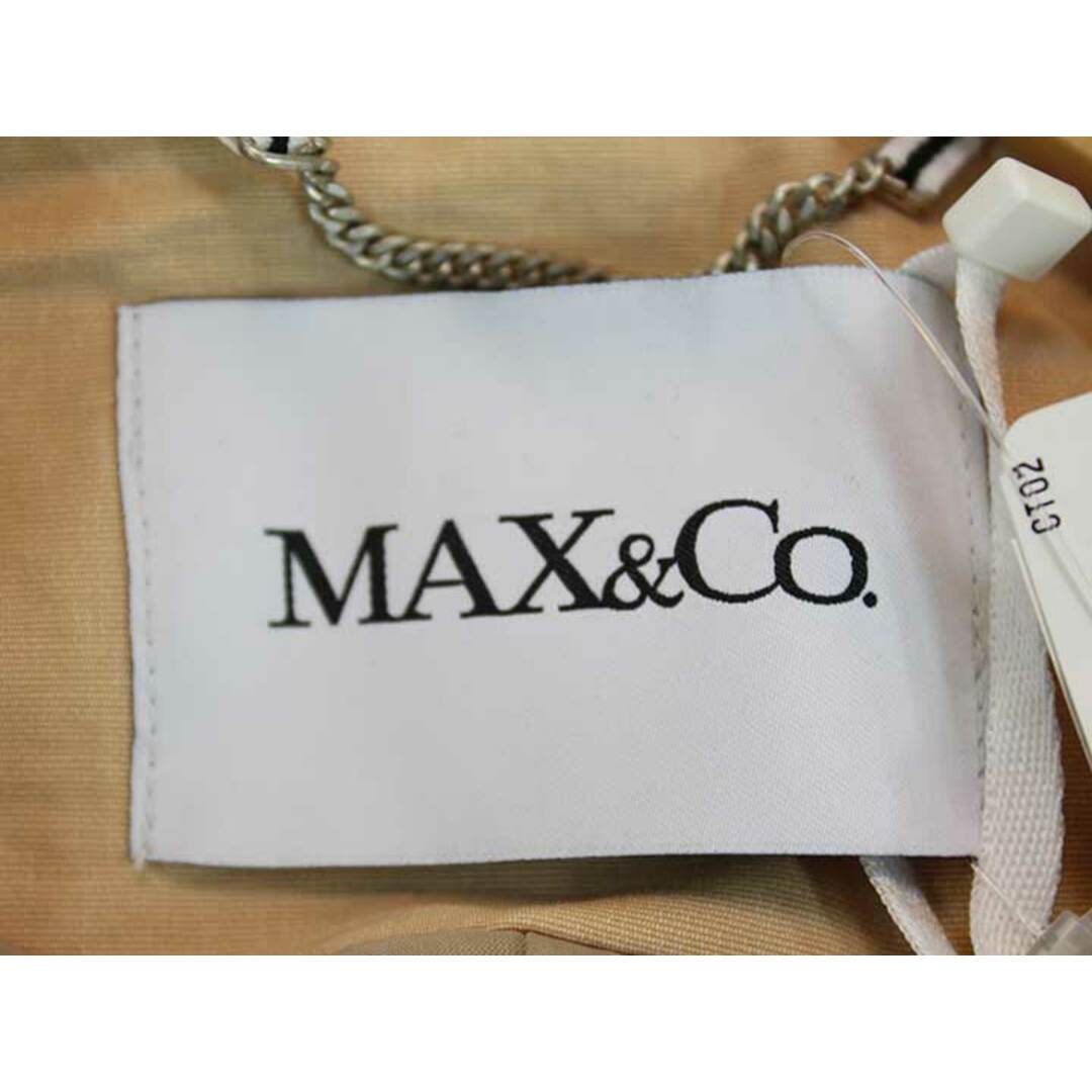 【関税・送料込】Max Mara モノグラムモチーフのベルト付コート Max Mara - 新品未使用品‡Max&Co./マックス&コー‡ベルト付き