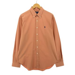 ラルフローレン(Ralph Lauren)の古着 ラルフローレン Ralph Lauren CLASSIC FIT 長袖 ボタンダウンシャツ メンズL /eaa397335(シャツ)