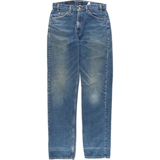 リーバイス(Levi's)の古着 90年代 リーバイス Levi's 505 REGULAR FIT STRAIGHT LEG テーパードデニムパンツ USA製 メンズw33 ヴィンテージ /eaa397937(デニム/ジーンズ)