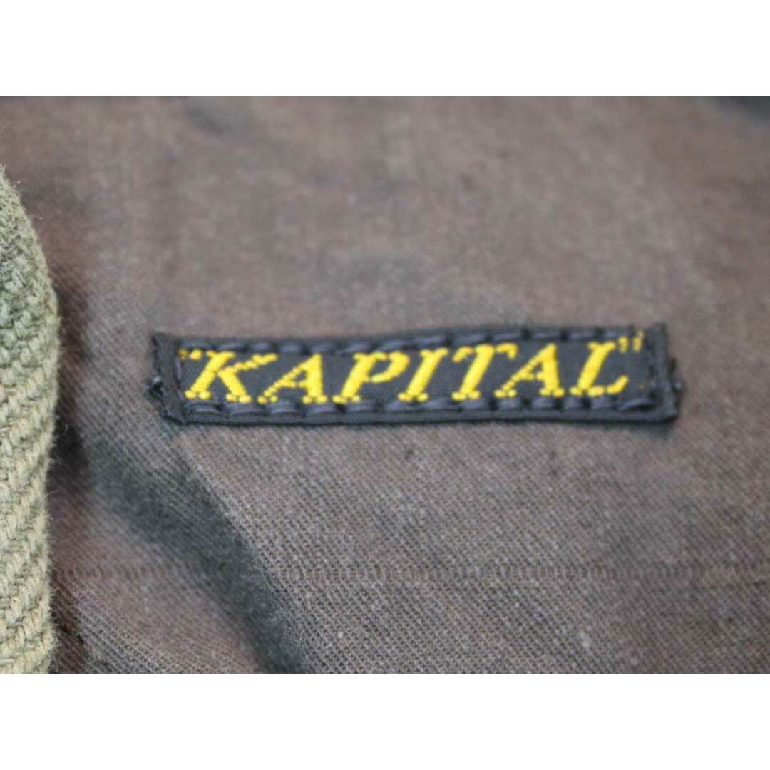 KAPITAL(キャピタル)の♪KAPITAL/キャピタル♪スナップボタンコットンウールジャケット/長袖 ブラウン/茶 レディース 1【中古】秋冬 210132 レディースのジャケット/アウター(その他)の商品写真